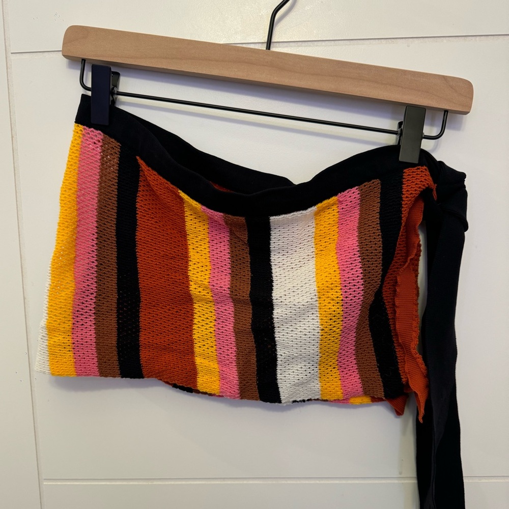 Tropic of C XS/S Sarong in Artisanal Stripe